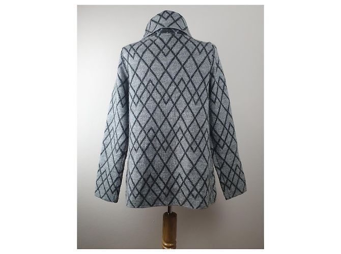 Christian Siriano Strickjacke Grau M - Ansicht 4