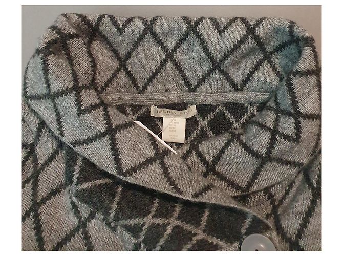 Christian Siriano Strickjacke Grau M - Ansicht 5