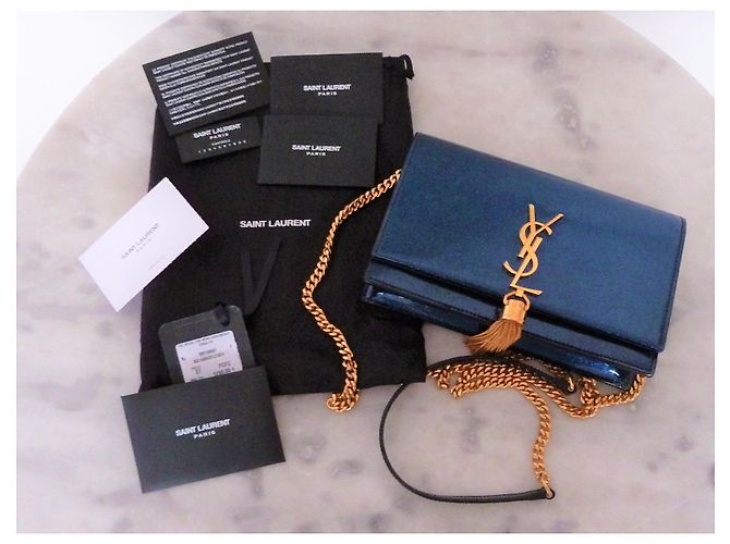 Pompom Kate SAINT LAURENT Borsa Kate Pompon - vista 2