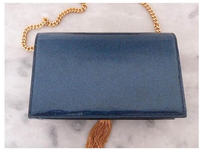 Pompom Kate SAINT LAURENT Borsa Kate Pompon - vista 3