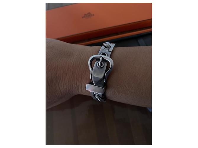 Hermès Pulsera de cinturón Hardware de plata - vista 5