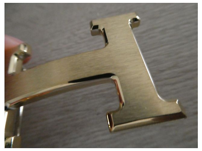 Fibbia Hermès 5382 Gold hardware - vista 4