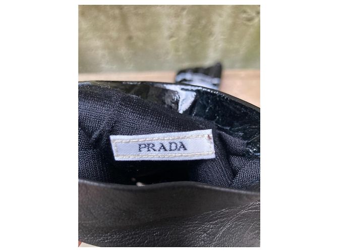 Erhabene Prada lange Handschuhe - Ansicht 5