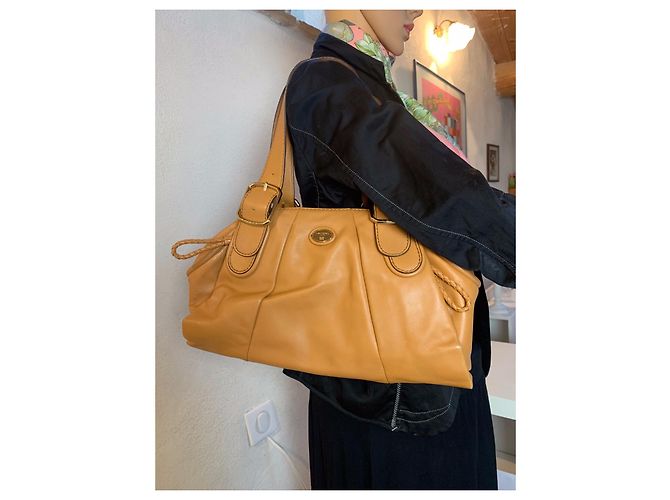 Lancel Ledertasche Cognac - Ansicht 2