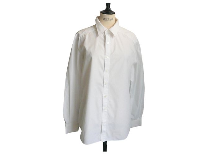 CHANEL White cotton shirt T50 b.E - view 2