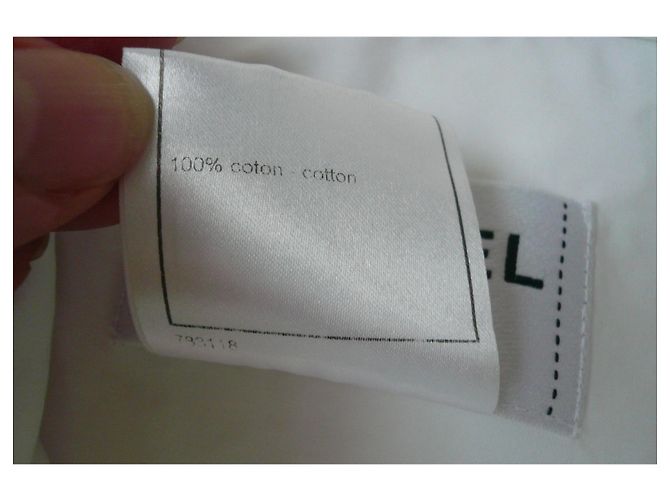 CHANEL White cotton shirt T50 b.E - view 7