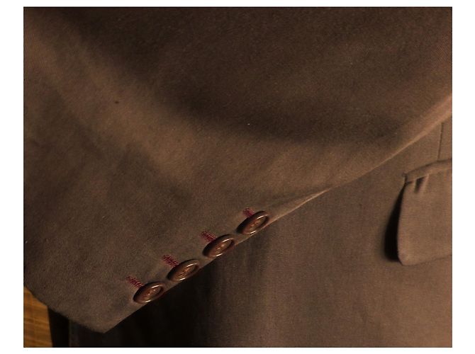 YVES SAINT LAURENT Jackengröße 54 Sehr guter Zustand Dunkelbraun - Ansicht 7