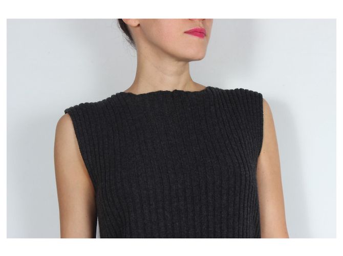 Dolce & Gabbana Kleid schwarz Wolle - Ansicht 10