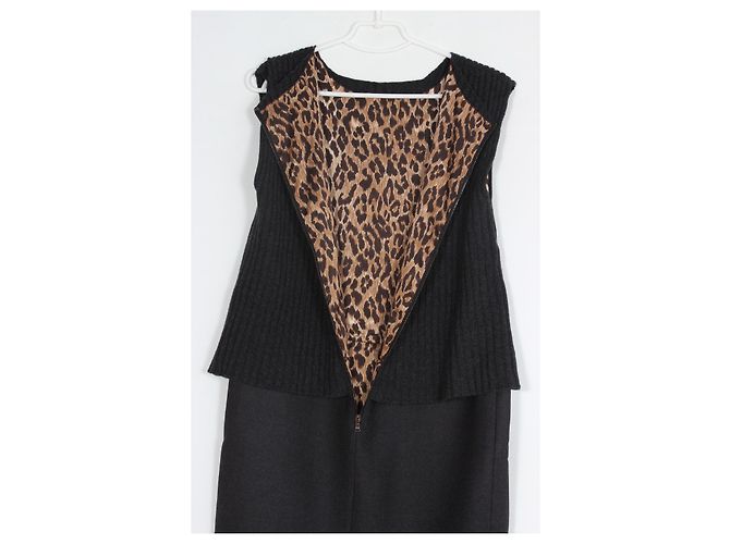 Dolce & Gabbana Kleid schwarz Wolle - Ansicht 3