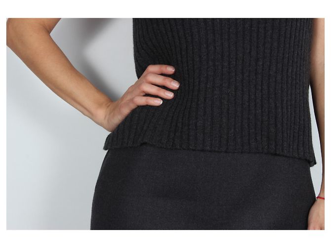 Dolce & Gabbana Kleid schwarz Wolle - Ansicht 9