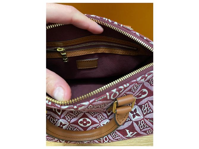 Louis Vuitton Speedy 25 Since 1854 Borsa a mano in pelle marrone chiaro - vista 3