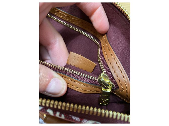 Louis Vuitton Speedy 25 Since 1854 Borsa a mano in pelle marrone chiaro - vista 5