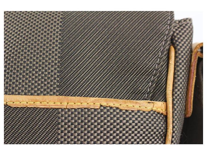 Louis Vuitton Tracollina Messenger Terre Damier Gente - vista 2