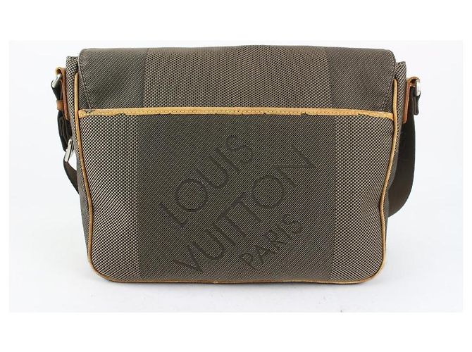 Louis Vuitton Tracollina Messenger Terre Damier Gente - vista 7