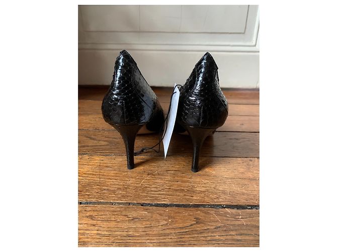 Décolleté Isabel Marant Etoile Pavi pelle nera Nero - vista 4