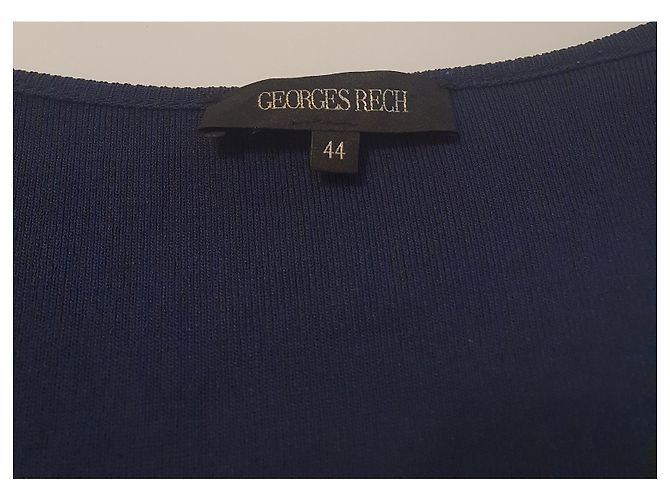 Georges Rech Kleid blau gestreift Weiß - Ansicht 5