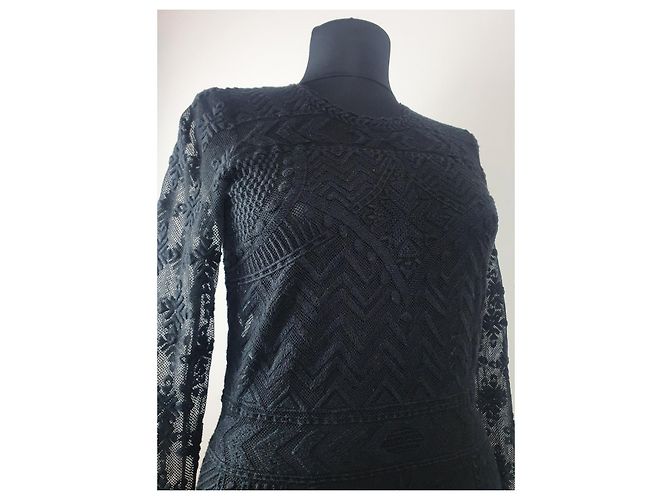 Top de encaje negro Isabel Marant - vista 3
