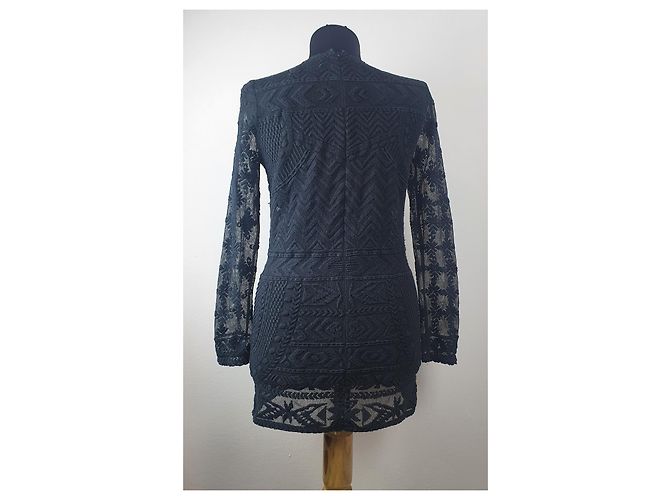 Top de encaje negro Isabel Marant - vista 4