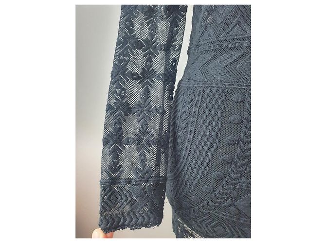 Top de encaje negro Isabel Marant - vista 5