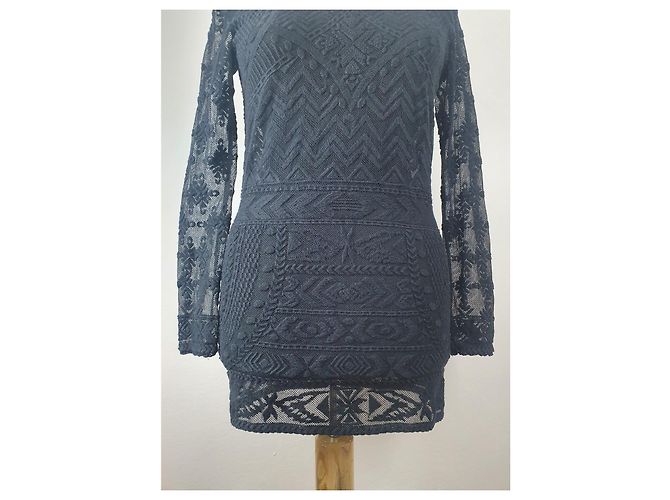 Top de encaje negro Isabel Marant - vista 6