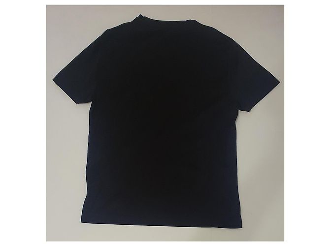 T-shirt Versace in cotone nero multicolore - vista 4