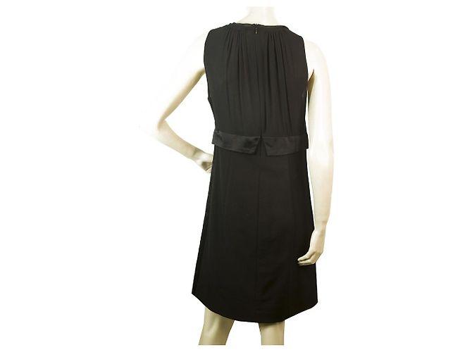 Twin Set Conjunto Simona Barbieri Preto Sem Mangas Decote V com. Mini vestido arco - vista 2