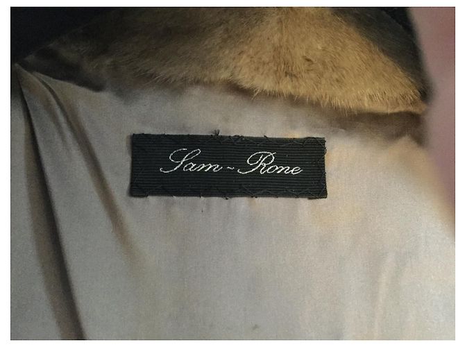 Sam Rone GIACCA CORTA IN VISONE ARGENTO - vista 3