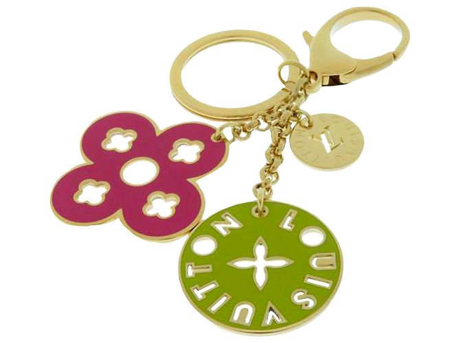 Louis Vuitton Gold Porte Cles Looping Bag Charm Multiple colors Golden - view 2