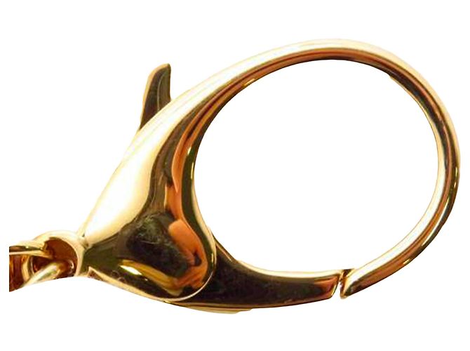 Louis Vuitton Gold Porte Cles Looping Bag Charm Multiple colors Golden - view 6
