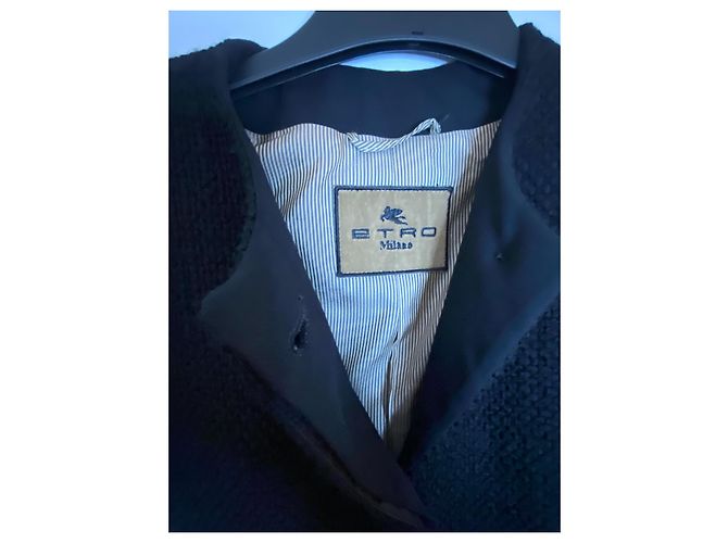 Cappotto Etro Nero - vista 2