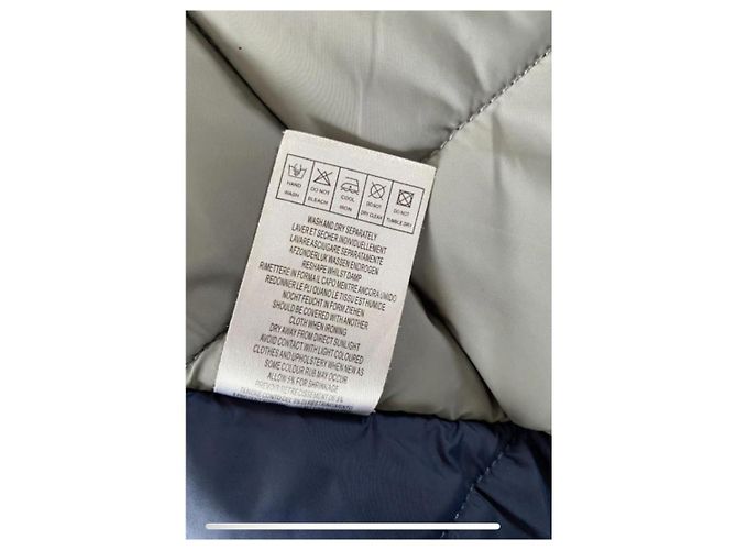 Parka Paul Smith Blu Navy con Cappuccio con Bordo in Pelliccia - vista 5