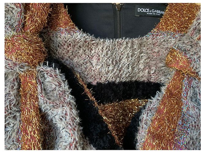 Dolce & Gabbana Kleid aus Polyester mehrfarbig Mehrfarben - Ansicht 3