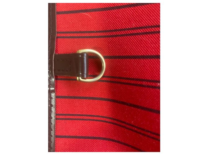 Louis Vuitton Neverfull MM Damier Ebene Dunkelbraun - Ansicht 17