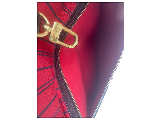 Louis Vuitton Neverfull MM Damier Ebene Dunkelbraun - Ansicht 18
