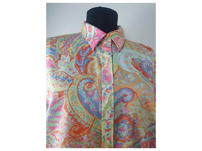 Camicia Lauren Ralph Lauren Multicolore Cotone XL - vista 3