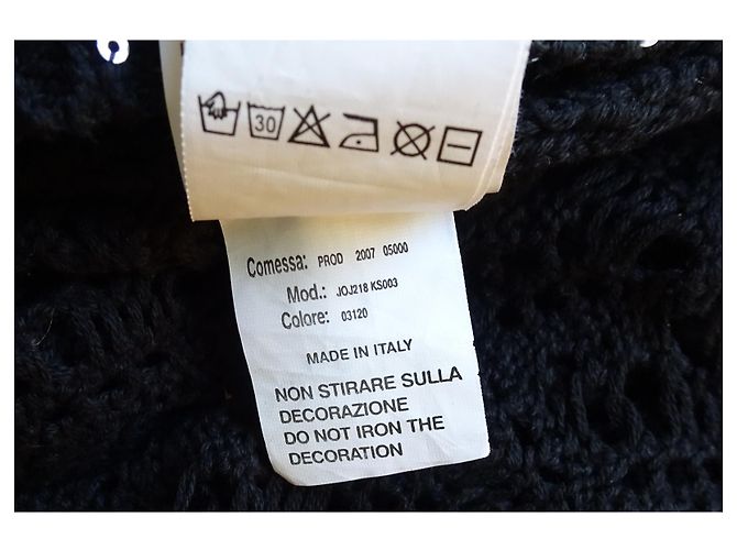 ROBERTO CAVALLI STRICKBLUSE Schwarz - Ansicht 2