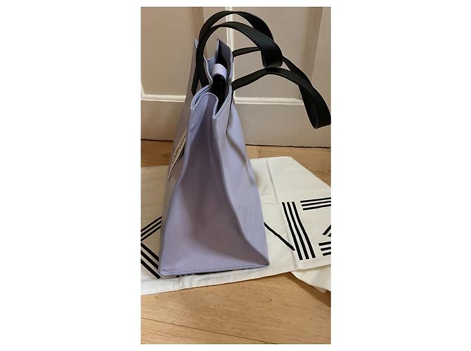Kenzo Tote Bag Lila Polyurethan - Ansicht 4