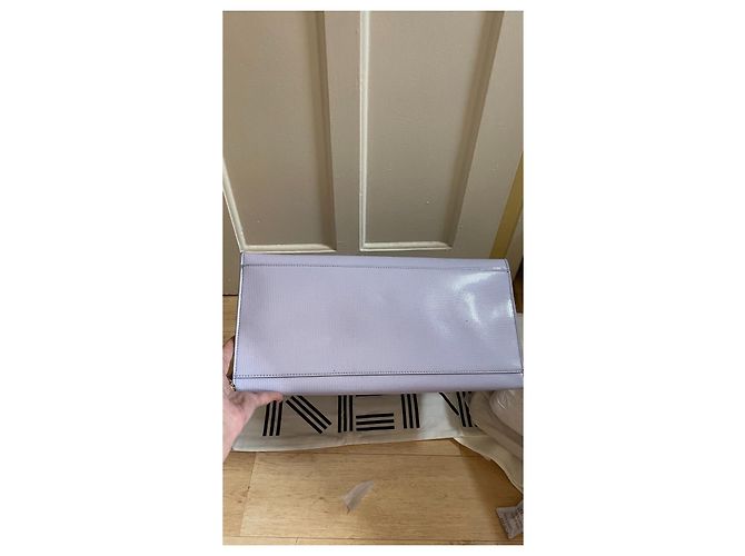 Kenzo Tote Bag Lila Polyurethan - Ansicht 6