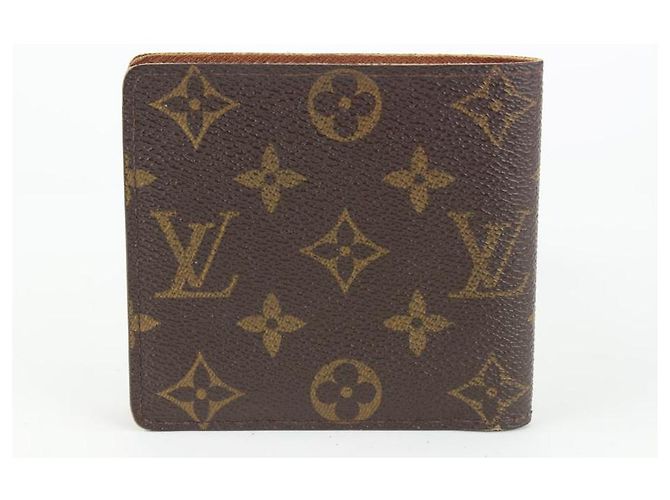 Louis Vuitton Monogram Men's Bifold Multiple Slender Marco Wallet - view 7