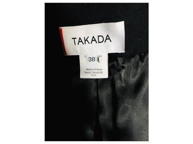 Abrigo de lana Takada Kenzo - vista 3