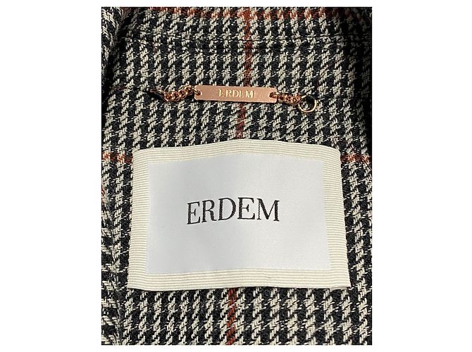Erdem Jasper Blazer in Lana Multicolor - vista 3