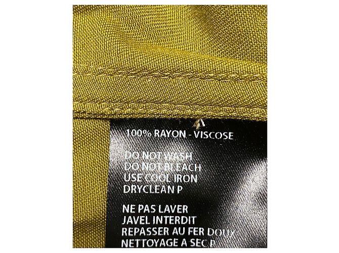 Haider Ackermann Trenchcoat mit Bindegürtel in Grüner Viskose - Ansicht 4