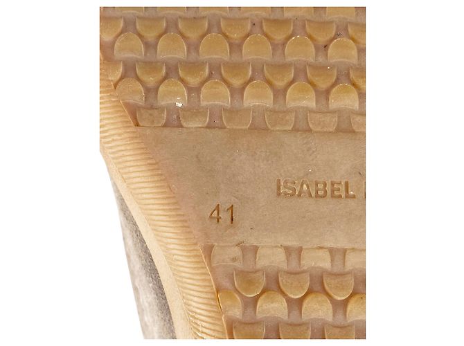 Isabel Marant Tronchetto in velluto Stainer in camoscio grigio - vista 6