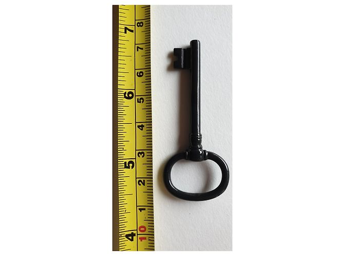Tiffany & Co Chiave in porcellana e smalto nero - vista 2