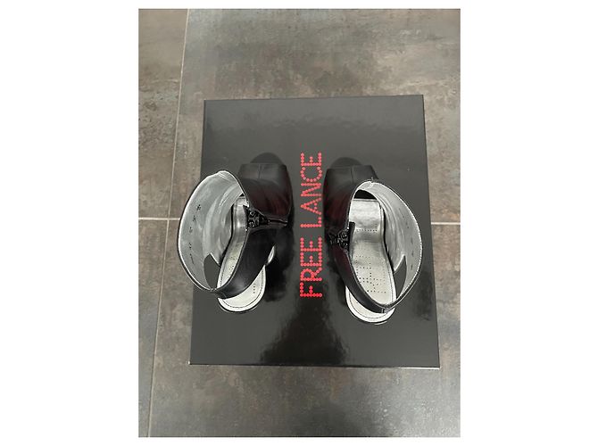 Stivaletti Free Lance in pelle nera 37 Nero - vista 5