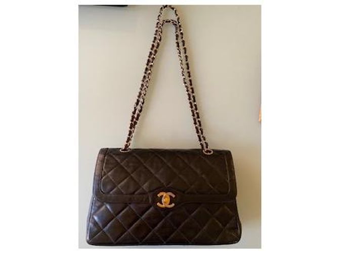 Timeless Borsa a mano Chanel in pelle nera Nero - vista 2