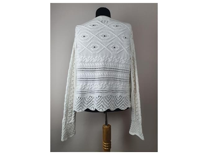 Odd Molly Strickpullover aus weißer Baumwolle - Ansicht 5