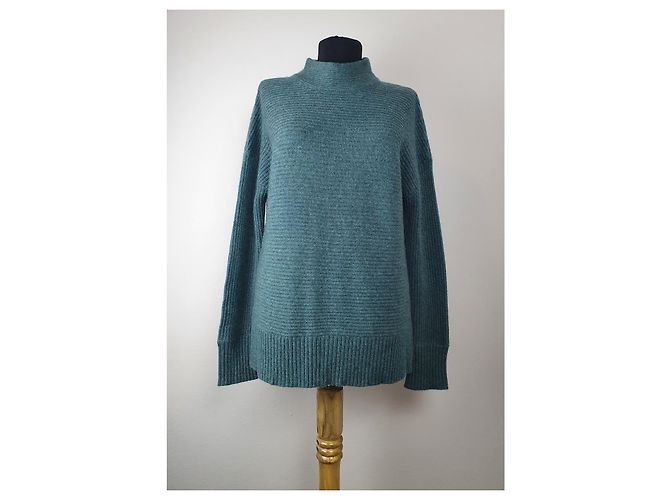 Rachel Zoe Kaschmir Pullover Grün Größe S - Ansicht 2