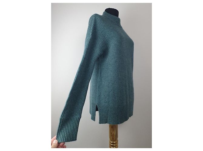 Rachel Zoe Kaschmir Pullover Grün Größe S - Ansicht 3