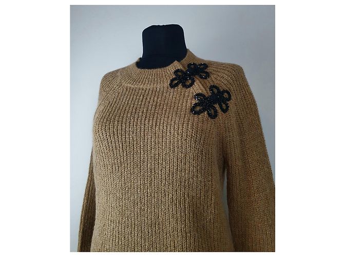 Jersey J.Crew de lana marrón Talla S Castaño - vista 2